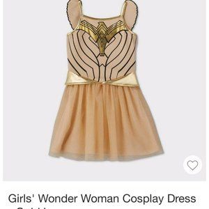 Girls' Wonder Woman Cosplay Dress- L